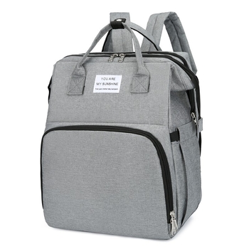 Сгъваема раница за бебешко легло за външно ползване, чанта за майка и бебе, преносима изолирана чанта за съхранение на мляко