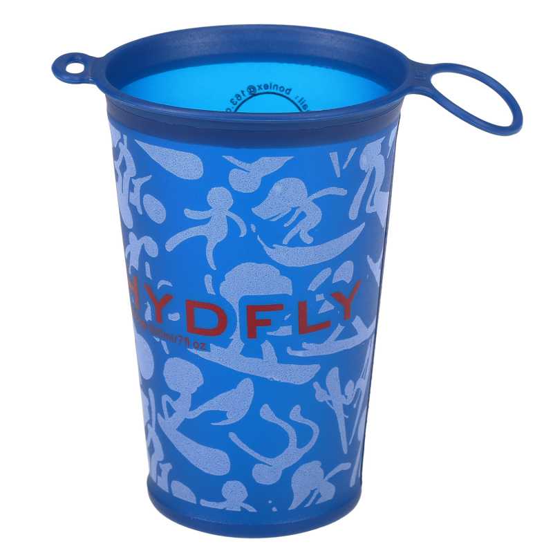 Sporturi în aer liber ecologice portabile Tpu pliabile cupă de apă moale cupă de apă rulantă cupă maraton competiție specială cu apă circulantă cupă