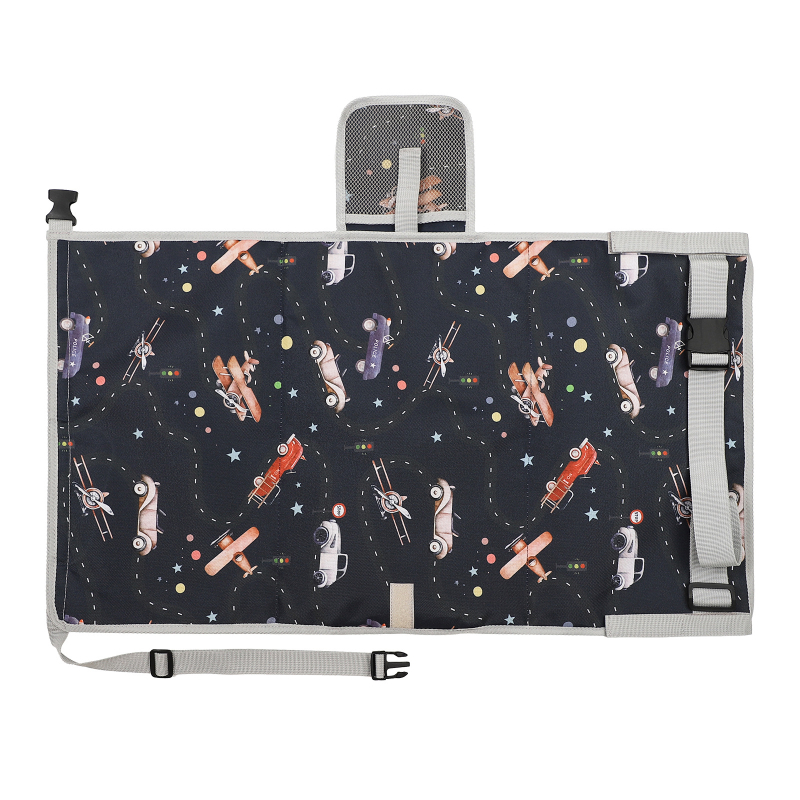 Ūdensizturīgs bērnu lidmašīnas ceļojuma sēdekļa pagarinātājs, pagarinājuma paliktnis, multfilmas bērnu lidmašīnas ceļojuma šūpuļtīkls, ceļojumu gulta