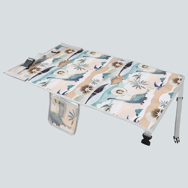 Ūdensizturīgs bērnu lidmašīnas ceļojuma sēdekļa pagarinātājs, pagarinājuma paliktnis, multfilmas bērnu lidmašīnas ceļojuma šūpuļtīkls, ceļojumu gulta