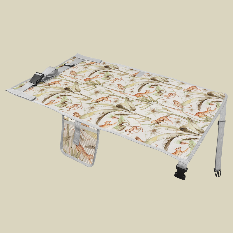 Ūdensizturīgs bērnu lidmašīnas ceļojuma sēdekļa pagarinātājs, pagarinājuma paliktnis, multfilmas bērnu lidmašīnas ceļojuma šūpuļtīkls, ceļojumu gulta