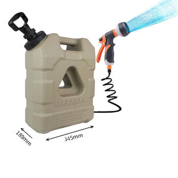 Αντλία αέρα 21 λίτρων κάδου εξωτερικού χώρου για κάμπινγκ, βολική δεξαμενή αποθήκευσης νερού, μεγάλης χωρητικότητας, κάδος 5,5 γαλονιών με ντους