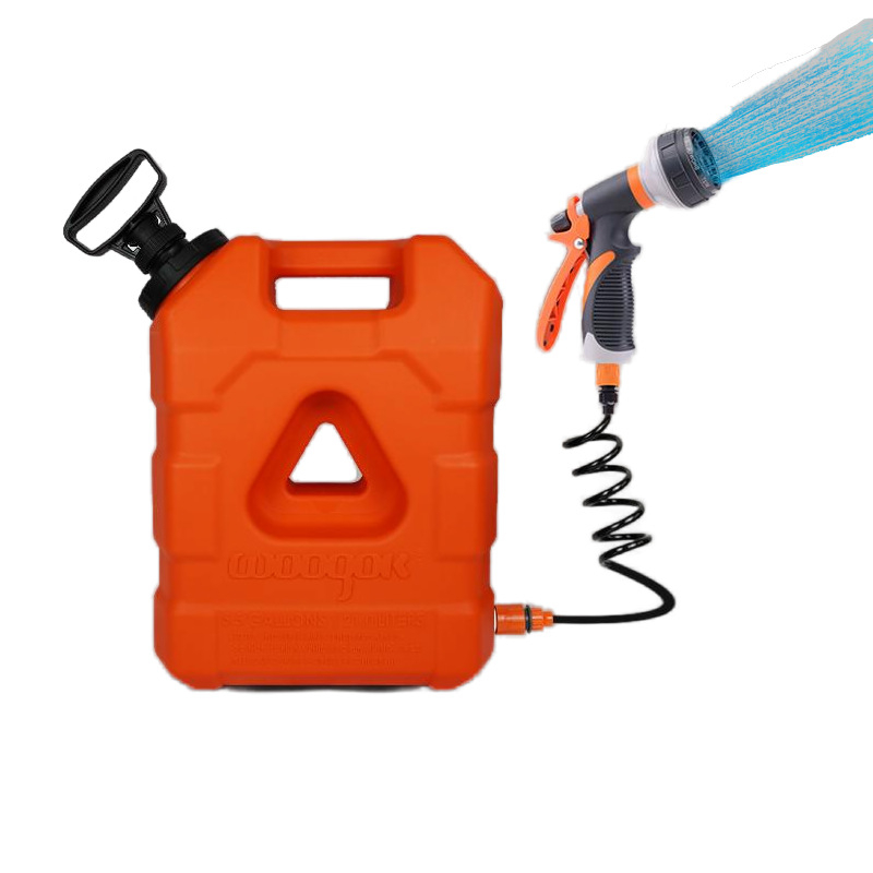 Õhupump 21-liitrine matkaämber mugav veepaak suure mahutavusega 5,5-gallonine ämber dušiga