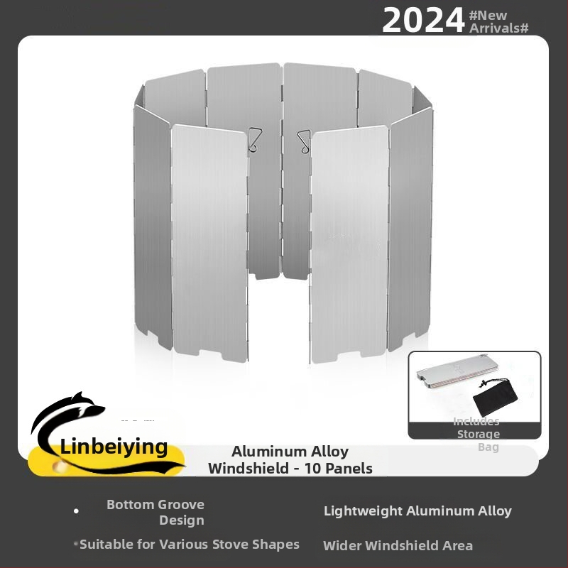 Lauko vėjui atspari viryklė, kempingo viryklė, vėjo skydinė dujinė viryklė, vėjui atspari danga, vėjui atsparus žiedas, magnetinis