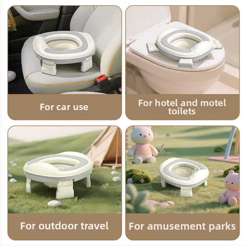 Prenosné detské sedadlo do auta, núdzové mobilné sedadlo do auta, prenosné detské skladacie sedadlo