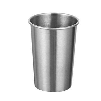 Lauko 304 nerūdijančio plieno puodelis, vieno sluoksnio vandens puodelis, alaus puodelis, šalto gėrimo puodelis, sulčių puodelis, atsparus kritimams, nešiojamas kempingo kostiumas