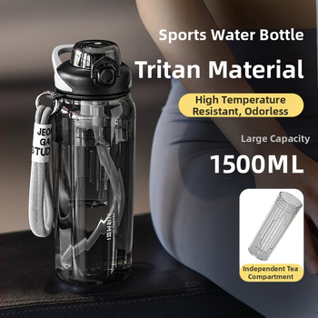 Tritanist suure mahutavusega kõrge temperatuurikindlast plastist veekruus Sport tee eralduskruus hulgimüük naiste suvine Ton Cup