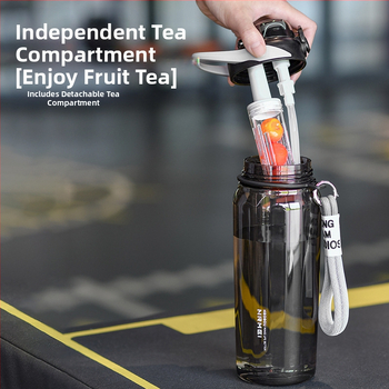 Tritanist suure mahutavusega kõrge temperatuurikindlast plastist veekruus Sport tee eralduskruus hulgimüük naiste suvine Ton Cup