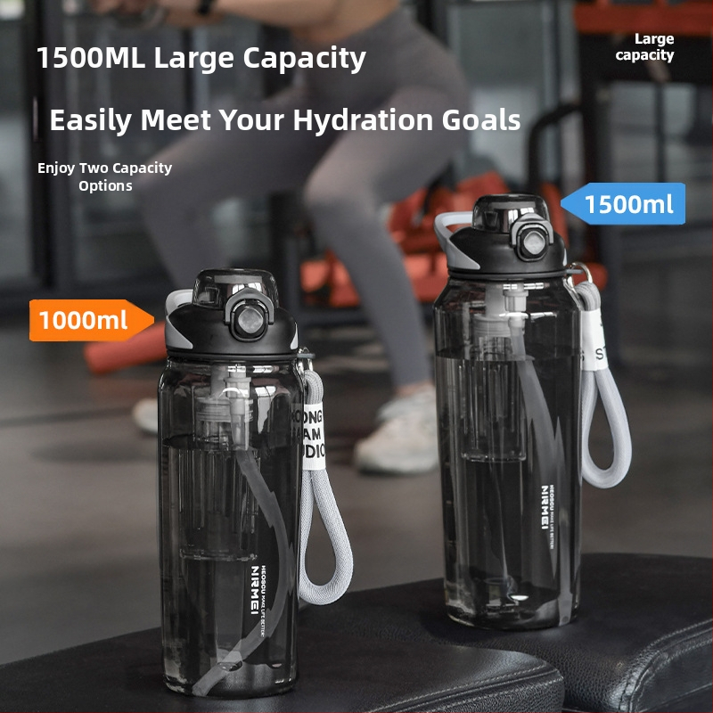 Тритан голям капацитет, устойчива на висока температура, пластмасова чаша за вода, спортна чаша за разделяне на чай, на едро, дамска лятна чаша Ton