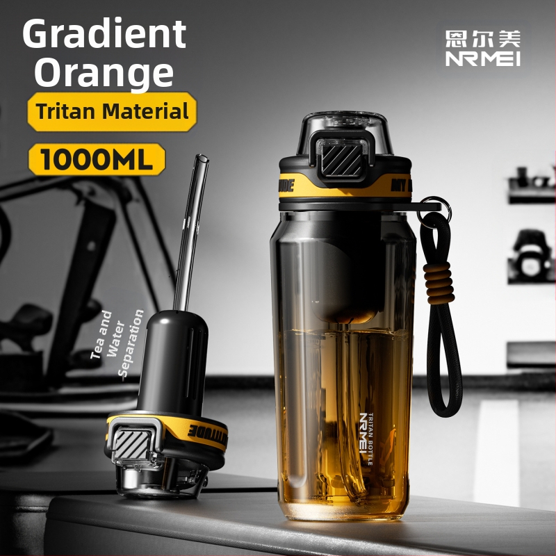 Tritanist suure mahutavusega kõrge temperatuurikindlast plastist veekruus Sport tee eralduskruus hulgimüük naiste suvine Ton Cup