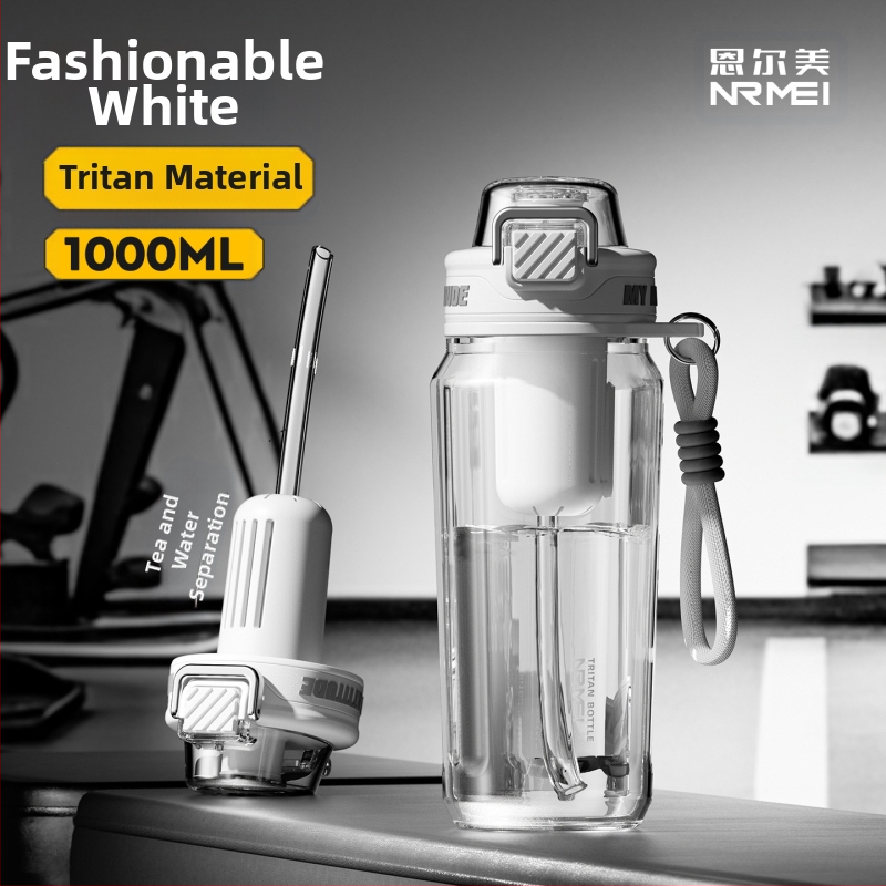 Tritanist suure mahutavusega kõrge temperatuurikindlast plastist veekruus Sport tee eralduskruus hulgimüük naiste suvine Ton Cup