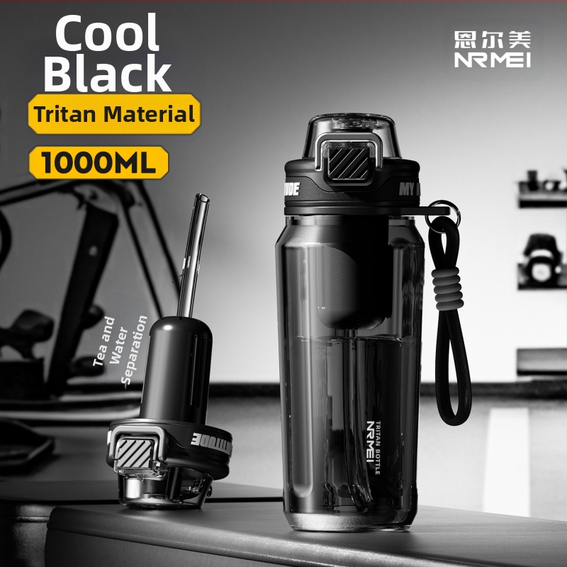 Tritanist suure mahutavusega kõrge temperatuurikindlast plastist veekruus Sport tee eralduskruus hulgimüük naiste suvine Ton Cup