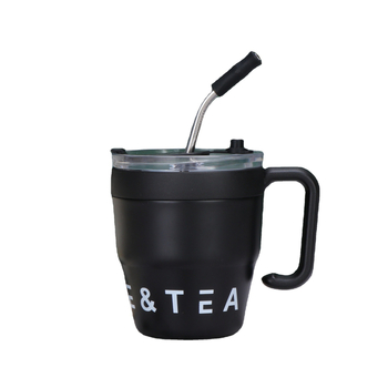 Tarpvalstybinė didmeninė prekyba 304 nerūdijančio plieno puodeliu verslo biurui kavos puodelis su rankena nešiojamas šilumą išsaugantis šaltas puodelis