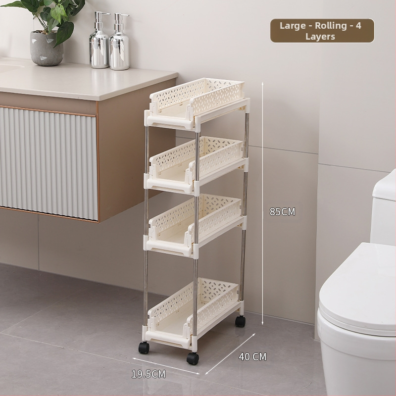 Käruga hoiuriiul Eemaldatav köögi-, magamistoa-, põrandal seisev võileiva-, elutoa- ja suupisteriiul Mitmekihiline hoiuriiul