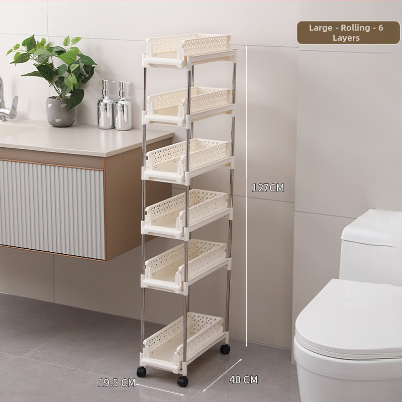 Käruga hoiuriiul Eemaldatav köögi-, magamistoa-, põrandal seisev võileiva-, elutoa- ja suupisteriiul Mitmekihiline hoiuriiul