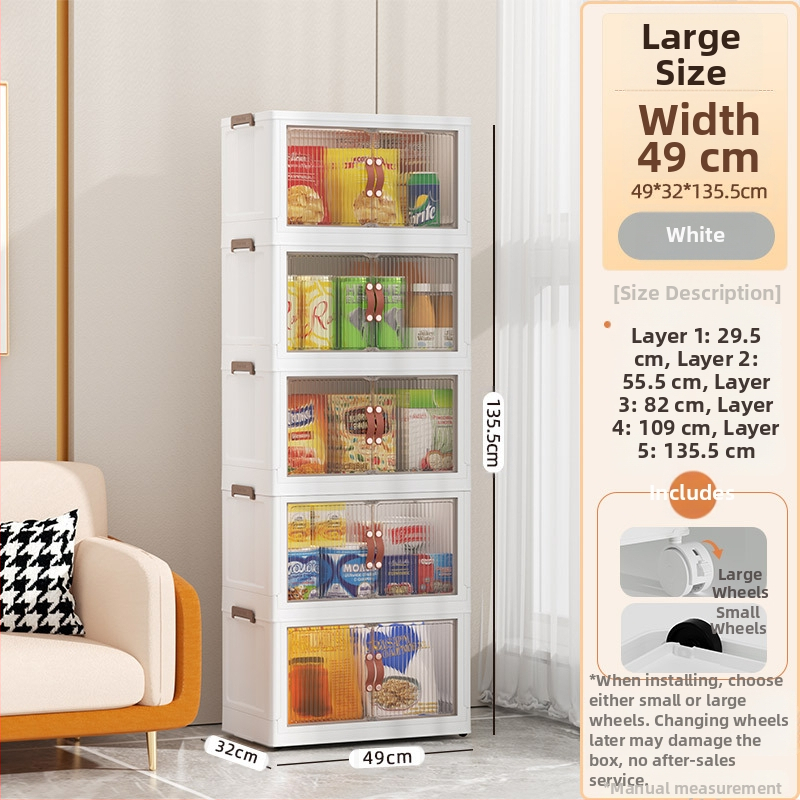 Kokkupandav hoiukapp sahtlitüüpi beebi- ja laste riidekapp majapidamise suupistekapp plastist mitmesuguste esemete vahede hoiukapp