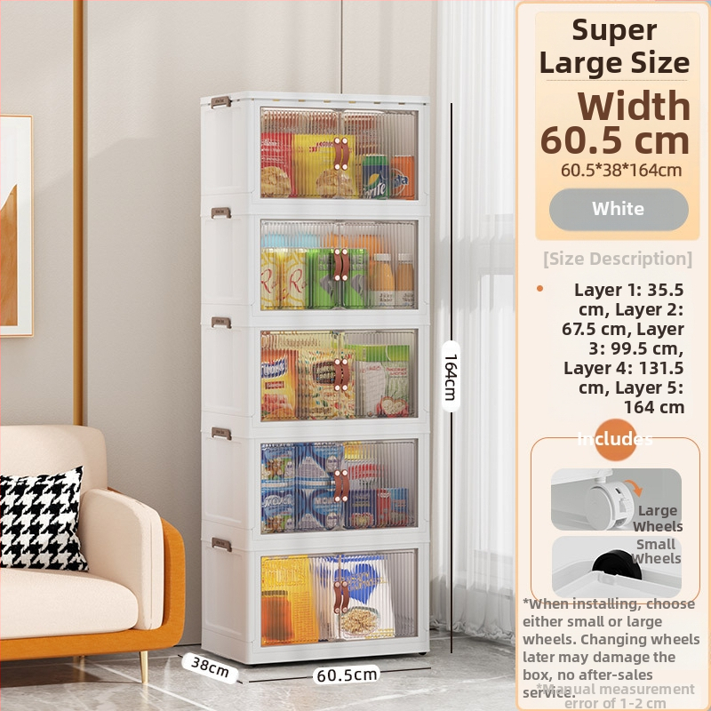 Kokkupandav hoiukapp sahtlitüüpi beebi- ja laste riidekapp majapidamise suupistekapp plastist mitmesuguste esemete vahede hoiukapp