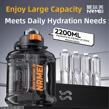 „Enmei“ didelės talpos vandens puodelis vyrams, atsparus aukštai temperatūrai, sportinis šiaudelių puodelis arbatai, vandens atskyrimas, didelis nešiojamas vandens virdulys.