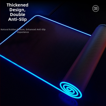 Κουλ σέξι Jinke RGB Mouse Pad Υπερμεγέθης Μαγικό Χρώμα Υπολογιστή Γραφείου Pad Πληκτρολόγιο Γραφείου Αντιολισθητικό Παιχνίδι