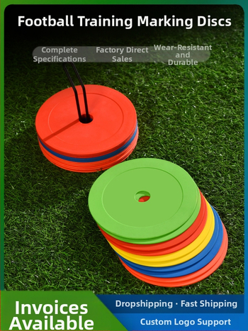 Плоска табела с дискова табела за футболна тренировка табела за тренировка с препятствие с кръгъл отвор за тенис забележителност подложка