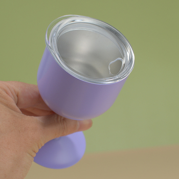 Μίνι ποτήρι διπλής στρώσης σε σχήμα U, διασυνοριακό 4oz, σφηνοπότηρο από ανοξείδωτο ατσάλι 304, θερμός με άχυρο διπλής στρώσης
