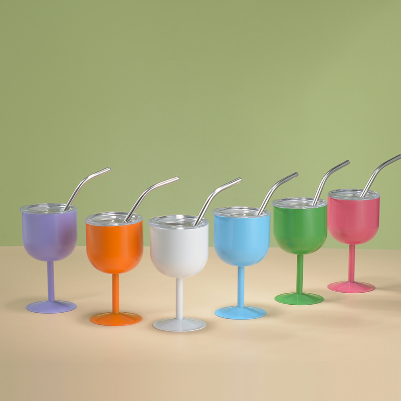 Határokon átnyúló, 110 ml-es, U alakú kehely, mini, kétrétegű szeszes pohár, 304 rozsdamentes acél felespohár, kétrétegű szívószálas termosz