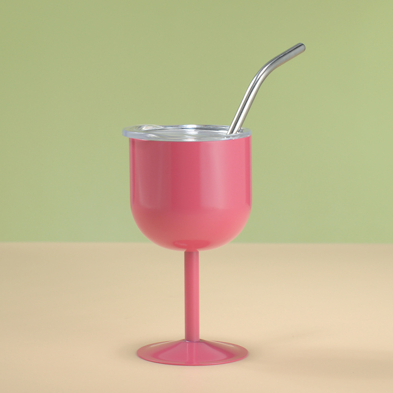 Határokon átnyúló, 110 ml-es, U alakú kehely, mini, kétrétegű szeszes pohár, 304 rozsdamentes acél felespohár, kétrétegű szívószálas termosz