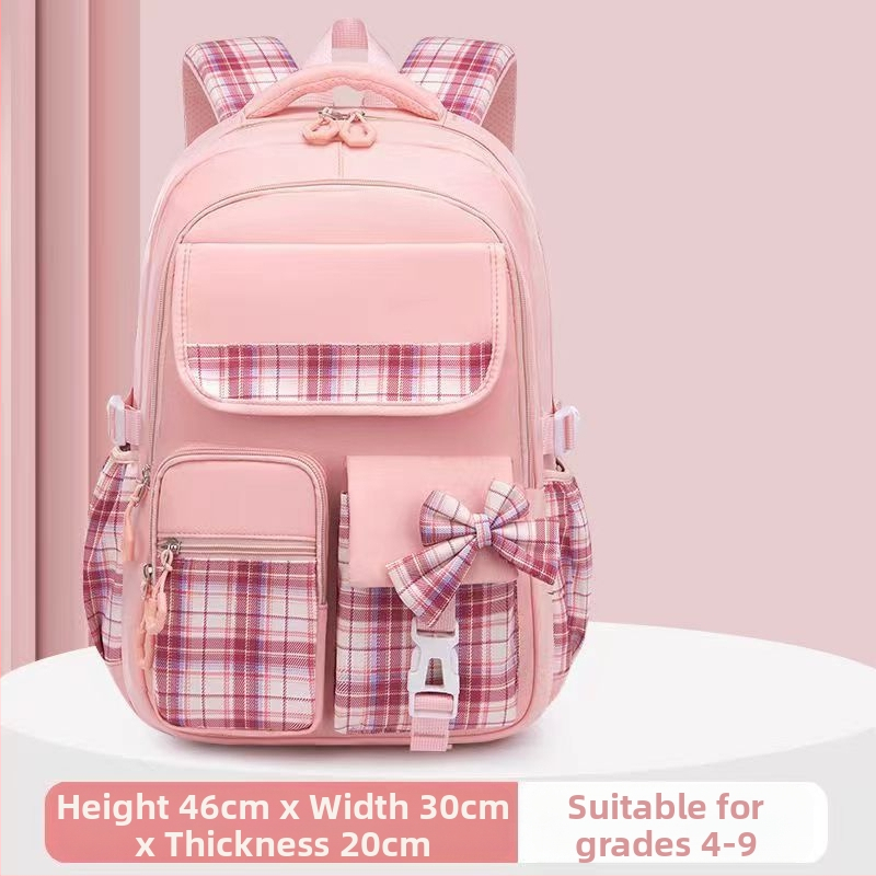 Hulgimüügis olevad algkooliõpilaste koolikotid, naismudelid, armas koomiksiga lips, suure mahutavusega, koormust vähendav seljakott, selgroogu kaitsev laste seljakott