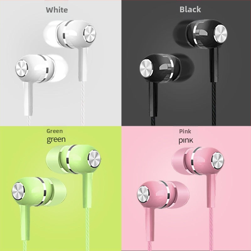 Originalus platininis ausinių laidas, tinkantis „Oppo Huawei Vivo“ mobiliųjų telefonų ausinėms, mielas korėjietiškas mergaičių karaoke su mikrofonu