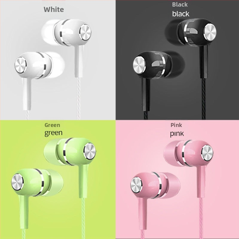 Originalus platininis ausinių laidas, tinkantis „Oppo Huawei Vivo“ mobiliųjų telefonų ausinėms, mielas korėjietiškas mergaičių karaoke su mikrofonu