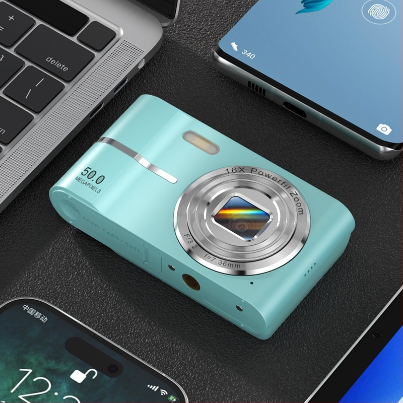 Határokon átnyúló CCD digitális fényképezőgép diákoknak, nagy felbontású, utazó, kezdő szintű, olcsó fényképezőgép, retró kézipoggyászkártya