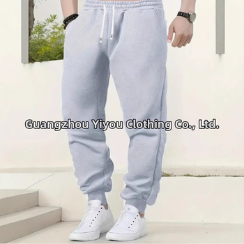 2024 m. tarpvalstybiniai nauji produktai rudens ir žiemos plonos vyriškos laisvalaikio sportinės kelnės vyriškos elastingos laisvos madingos sportinės kelnės