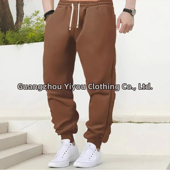 2024 m. tarpvalstybiniai nauji produktai rudens ir žiemos plonos vyriškos laisvalaikio sportinės kelnės vyriškos elastingos laisvos madingos sportinės kelnės