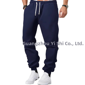 2024 m. tarpvalstybiniai nauji produktai rudens ir žiemos plonos vyriškos laisvalaikio sportinės kelnės vyriškos elastingos laisvos madingos sportinės kelnės