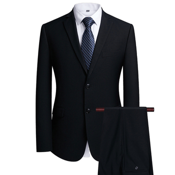 Мъжки костюм Pierre Cardin, бизнес костюм, мъжки свободен голям размер, професионално работно облекло, официално облекло за татко