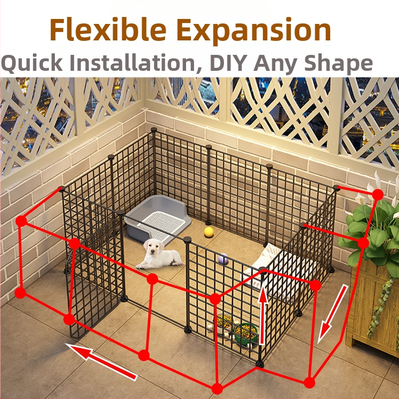 Ограда за домашни любимци, клетка за кучета и котки, домакинска малка вътрешна ограда за котенца, изолационна порта, ограда за малки и средни кучета