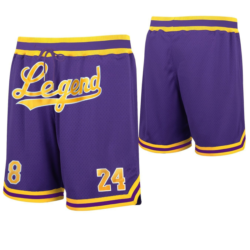 Legendás 24-es számú kosárlabda rövidnadrág, férfi laza strandnadrág, gyorsan száradó rövidnadrág, nyári női 3D alkalmi nadrág