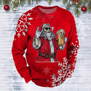 Трансгранична нова модна тенденция за 2024 г., 3D дигитален печат, креативен Joker мъжки дрехи на едро D, еднокомпонентни