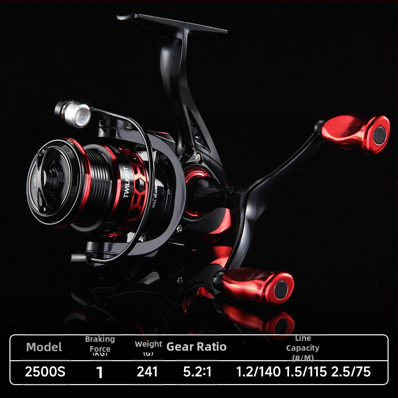 „Hao Dun“ dvigubo purtymo verpimo ratukas, didmeninis metalinis vielos puodelis, „Luya“ žvejybos ratas, be tarpų, žvejybos ratas, tolimojo smūgio jūros meškerės ratas, DY