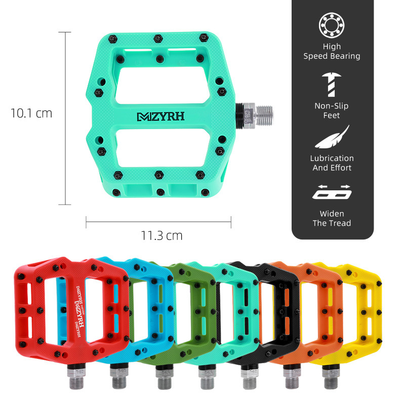 MZYRH dviračio pedalas kalnų dviračio pedalas trijų ašių guolis didelis protektorius nailono pedalas 926