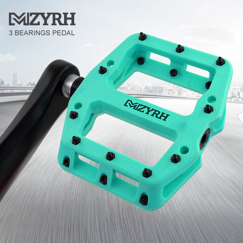 MZYRH dviračio pedalas kalnų dviračio pedalas trijų ašių guolis didelis protektorius nailono pedalas 926