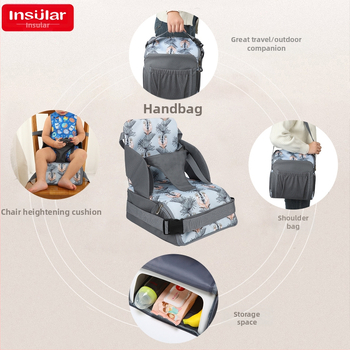 Kaasaskantav multifunktsionaalne õlakott emmele, laste istmepadi, beebi söögitooli padi, taburet