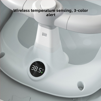 „CrossBorder“ kūdikio vonios kėdutė, kūdikio vonios atlošas, sėdima vonios taburetė, vaikų mokymosi sėdėti kėdutė, neslystanti vonios kėdutė