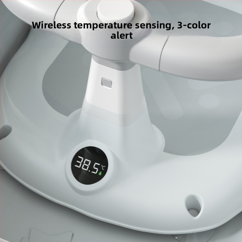 Бебешка седалка за вана Cross-Border, регулируема вана за бебета, столче за вана с възможност за сядане, детски стол за учене на сядане, столче за вана с неплъзгаща седалка