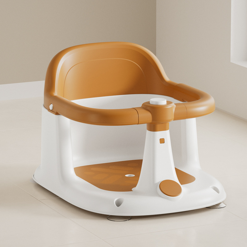 „CrossBorder“ kūdikio vonios kėdutė, kūdikio vonios atlošas, sėdima vonios taburetė, vaikų mokymosi sėdėti kėdutė, neslystanti vonios kėdutė