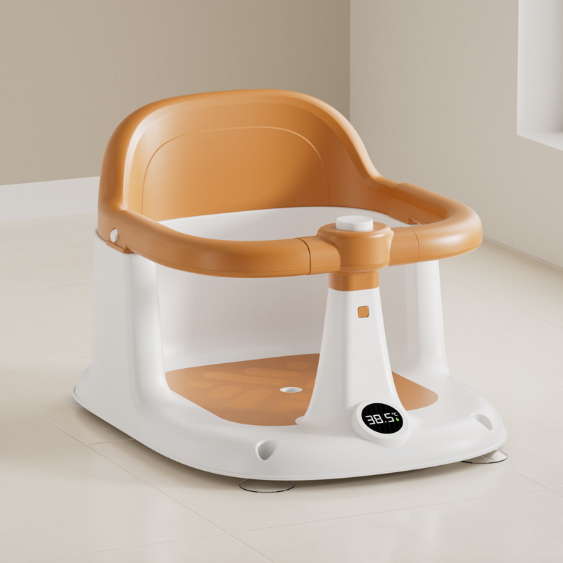 „CrossBorder“ kūdikio vonios kėdutė, kūdikio vonios atlošas, sėdima vonios taburetė, vaikų mokymosi sėdėti kėdutė, neslystanti vonios kėdutė