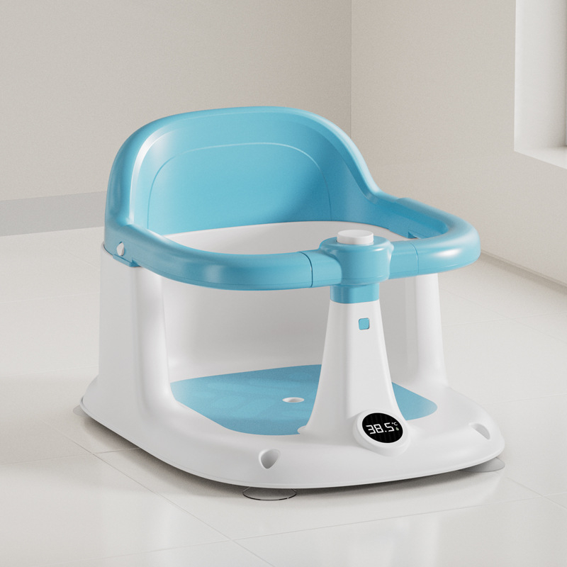 „CrossBorder“ kūdikio vonios kėdutė, kūdikio vonios atlošas, sėdima vonios taburetė, vaikų mokymosi sėdėti kėdutė, neslystanti vonios kėdutė