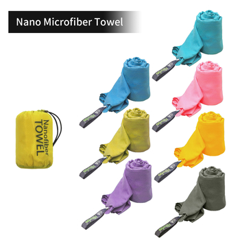 „Hiturbo“ itin plonas, raštuotas poliesterio brokato rankšluostis, itin lengvas, vandenį sugeriantis, nešiojamas, greitai džiūstantis rankšluostis, skirtas naudoti lauke, to paties stiliaus žakardo sportinis rankšluostis.