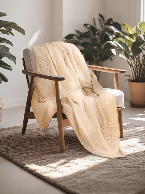 Suur vannirätik, kuuekihiline, puhtast puuvillast marliga beebitekk, vastsündinu tekk, 160*200, laste puuvillane tekk, piiriülene hulgimüük