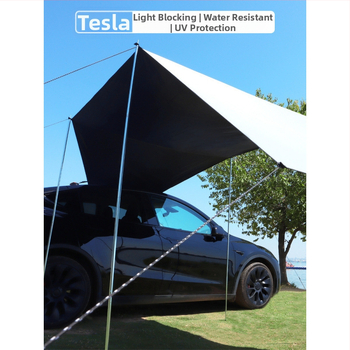 Autopoolne telkimisvarikatus, isejuhtiv reisitelk, autopoolne tagumine päikesesirm, maastur, vihmakindel